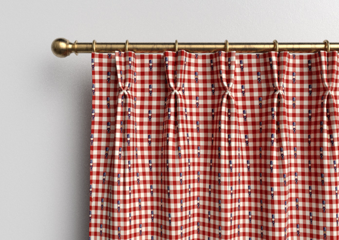 Kings Breakfast, On Guard Kingsmen - Made to Measure Curtains - Image 10
